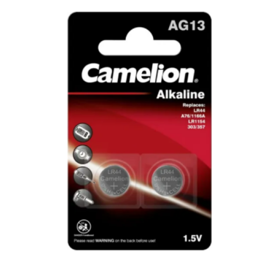 Knoopcel batterij alkaline A76 LR44 AG13