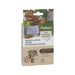 Pokon Bio vangplaatjes tegen potgrondvliegjes 15 stuks
