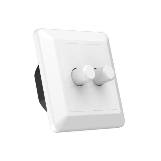 Universele seriedimmer wit