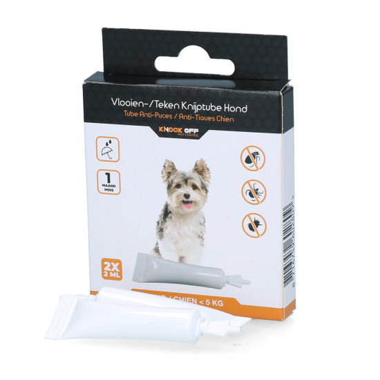 Knock Off vlooien-/tekenpipet <5kg hond Knock Off vlooien-/tekenpipet <5kg hond