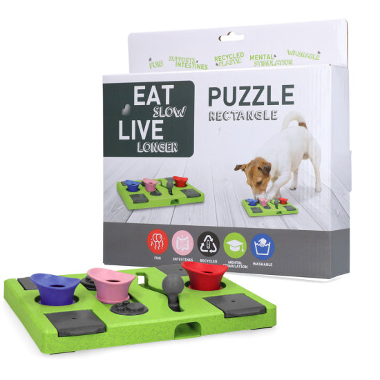 Puzzel hond - Eat Slow Live Longer
