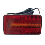 LED achterlicht 12/24v