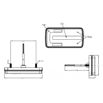 LED achterlicht 12/24v
