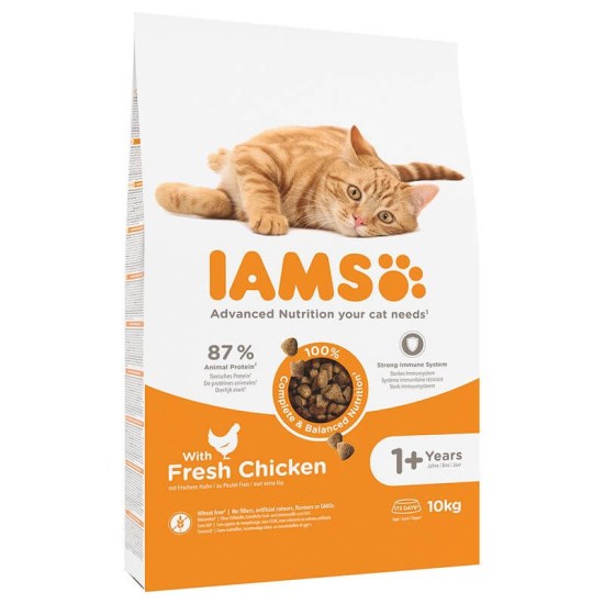 IAMS kattenvoer Adult Chicken 10kg