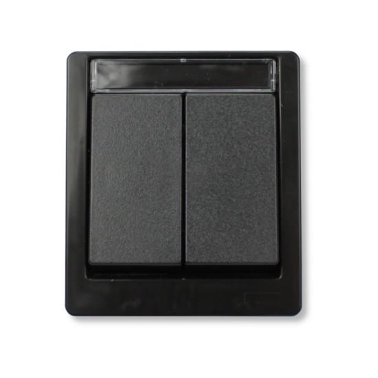 Aquarius Pro serieschakelaar zwart