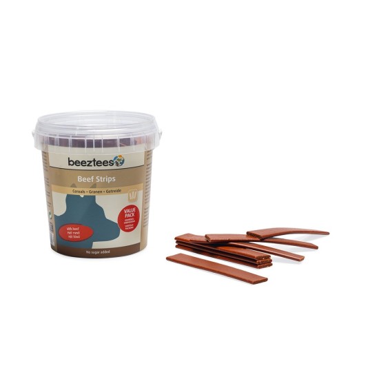 Beeztees Beef Strips Hondensnack 500gr