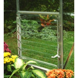 Louvreraam 6L 610x610 Veiligheidsglas blank