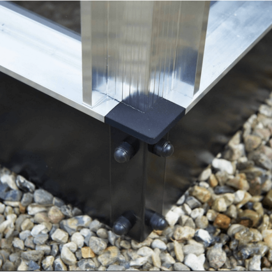 Tuinkas fundering Orangery 215 Antraciet