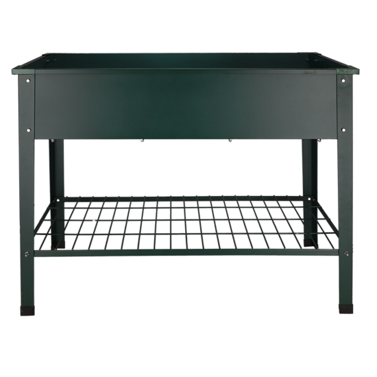 Verhoogde kweektafel metaal groen L Verhoogde kweektafel metaal groen L