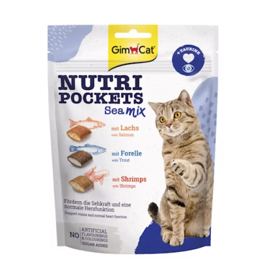 GimCat Nutri pockets Sea mix 150gr