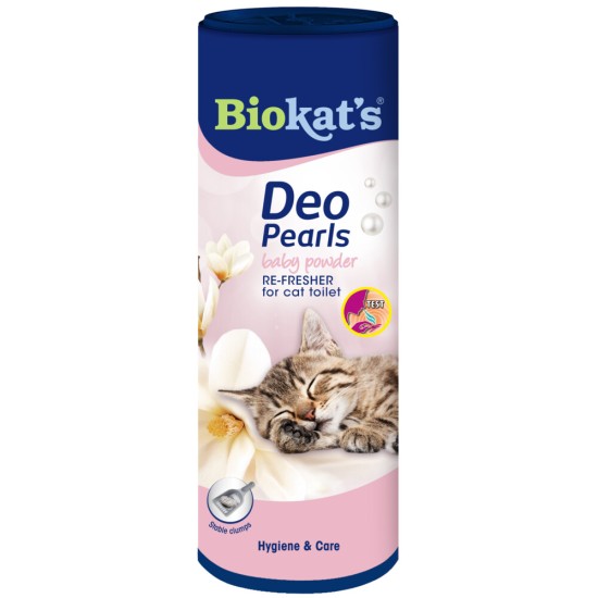 Biokat's deo pearls babypoeder 700gr