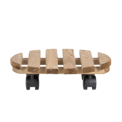 Planttrolley rond hout 100kg