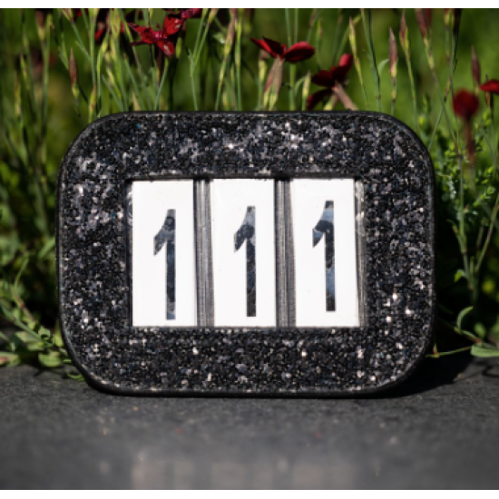 Showtime Hoofdstelnummers glitter zwart