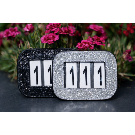 Showtime Hoofdstelnummers glitter zilver