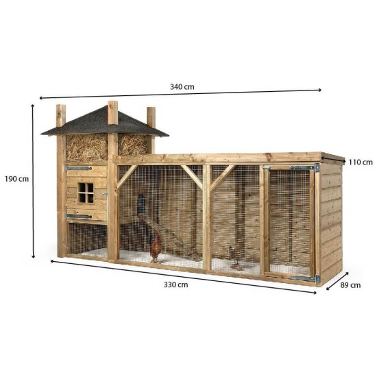 Konijnenhok Hooiberg Evie