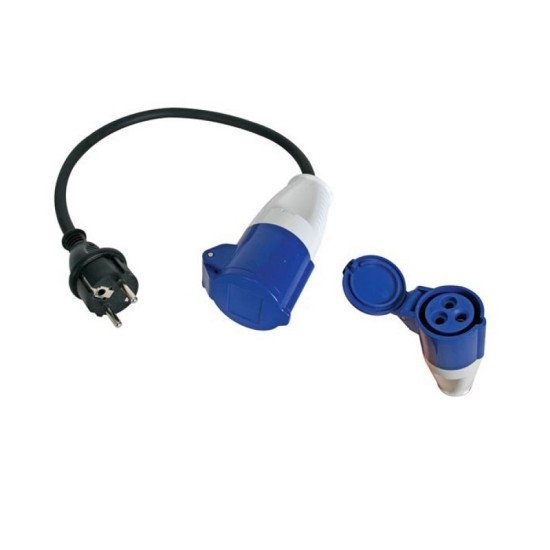 Cee Contrastekker +RA 16A 2,5Q 40cm