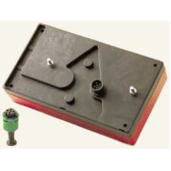 Achterlamp rechts met connector Achterlamp rechts met connector