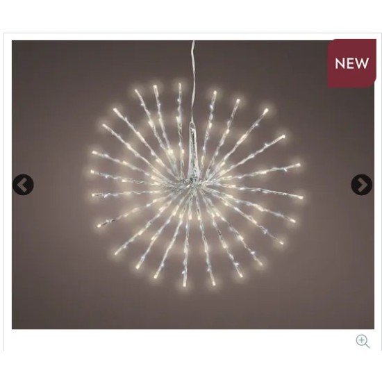 Poolster 70cm zilver