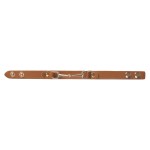 Lederen armband met bit