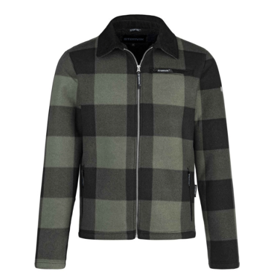 Houthakkers Fleecevest London Teddy Groen Houthakkers Fleecevest London Teddy Groen