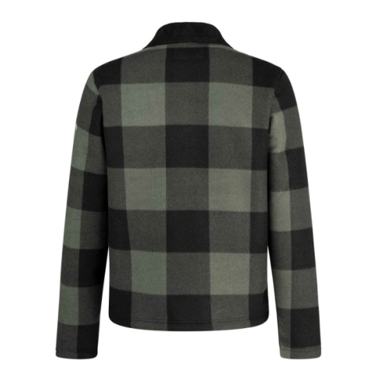 Houthakkers Fleecevest London Teddy Groen Houthakkers Fleecevest London Teddy Groen