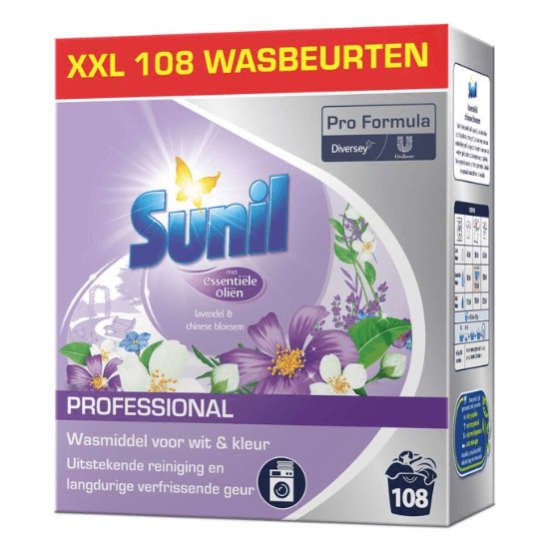 Sunil wasmiddel Lavendel 108 wasbeurten