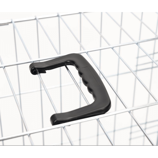 Hondenbench verzinkt 2-deurs 62cm