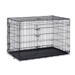 Hondenbench zwart 2-deurs 123cm