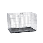 Hondenbench verzinkt 2-deurs 107cm