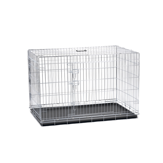 Hondenbench verzinkt 2-deurs 107cm