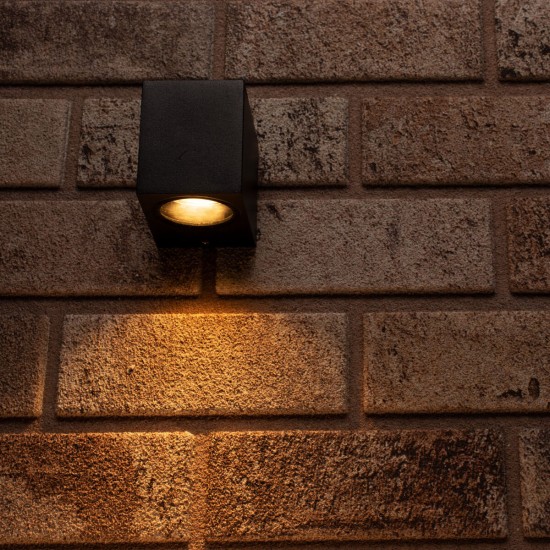 Buitenlamp Muurlamp San Diego IP44 zwart