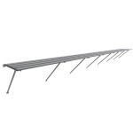 Kweektafel Kate 5 zwart/wit/groengrijs