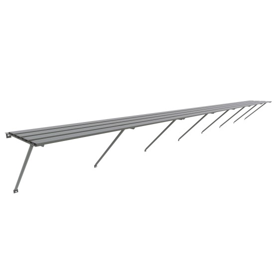 Kweektafel Kate 5 zwart/wit/groengrijs