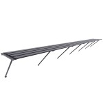Kweektafel Kate 4 zwart/wit/groengrijs