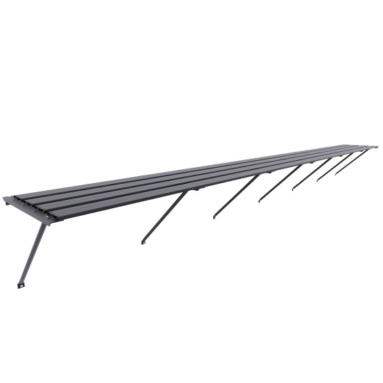 Kweektafel Kate 4 zwart/wit/groengrijs