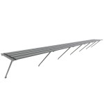 Kweektafel Kate 4 zwart/wit/groengrijs