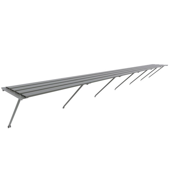 Kweektafel Kate 4 zwart/wit/groengrijs