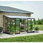 Muurkas Qube Lean-to 612 zwart