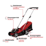 Einhell Accu grasmaaier GE-CM 36-33