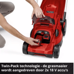 Einhell Accu grasmaaier Rassaro 36cm