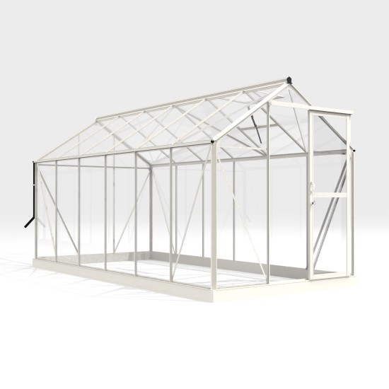 Tuinkas Mary 4 zwart/wit/groengrijs 212x425