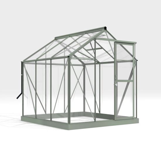 Tuinkas Mary 1 zwart/wit/groengrijs 212x222