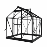 Tuinkas Mary 1 zwart/wit/groengrijs 212x222