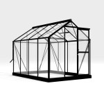 Tuinkas Mary 2 zwart/wit/groengrijs 212x291