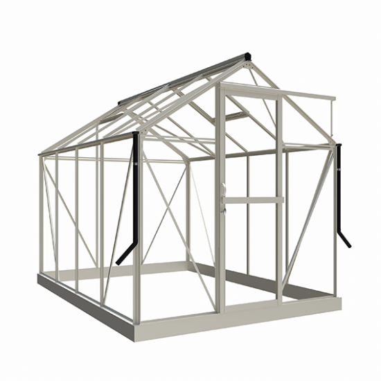 Tuinkas Mary 2 zwart/wit/groengrijs 212x291