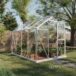 Tuinkas Mary 2 zwart/wit/groengrijs 212x291