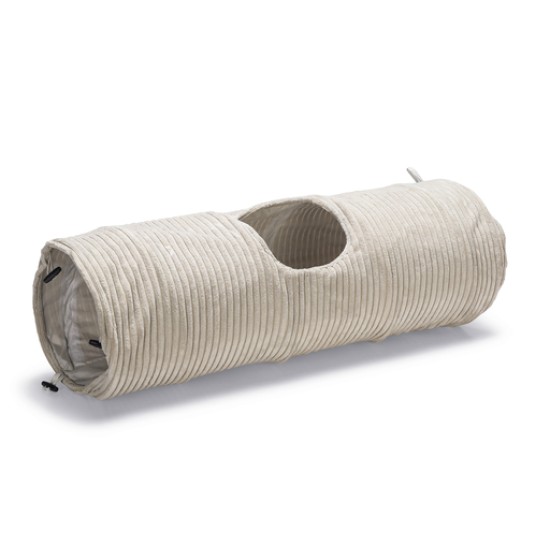 Kattentunnel Ribbed lichtgrijs 25x75cm Kattentunnel Ribbed lichtgrijs 25x75cm