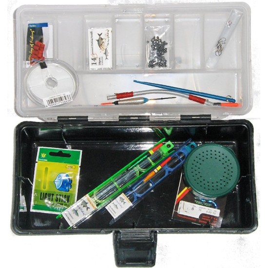 Viskoffer gevuld (15-delig)