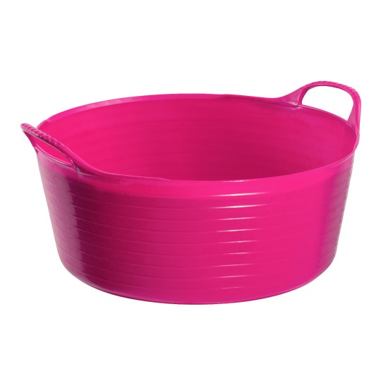 Flexibele tubtrug 15 ltr roze Flexibele tubtrug 15 ltr roze