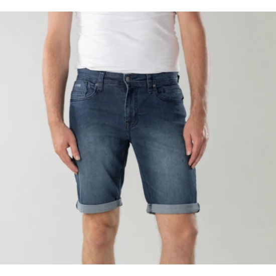 New Star short denim Stone Used